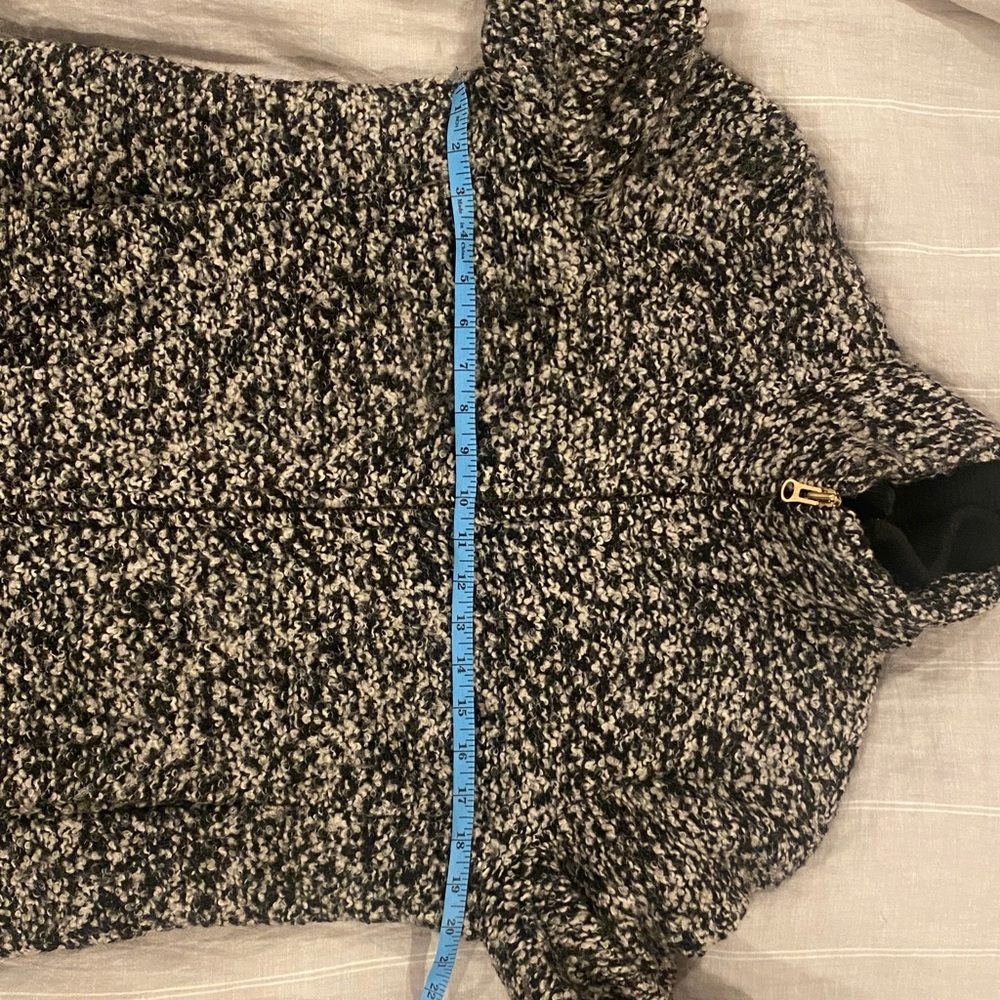 JCrew Italian wool Lodge coat - grey boucle - Picture 7 of 8